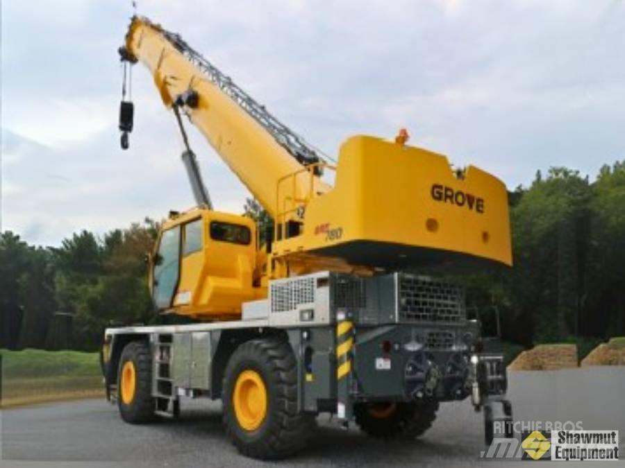 Grove GRT780 Neapdoroto reljefo kranai