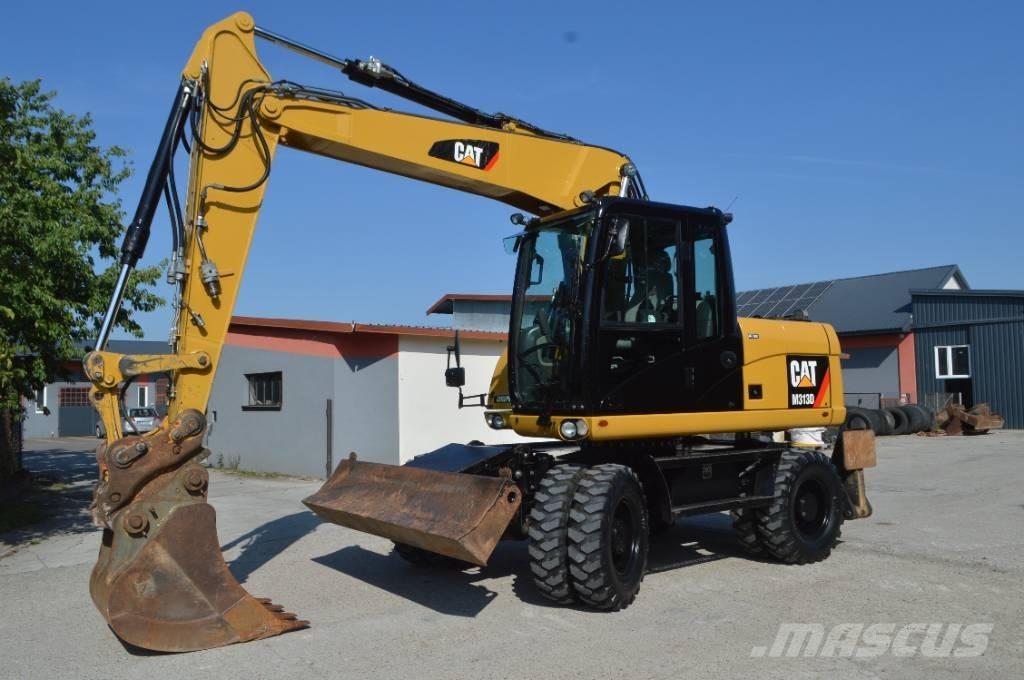 CAT M 313 D Ratiniai ekskavatoriai