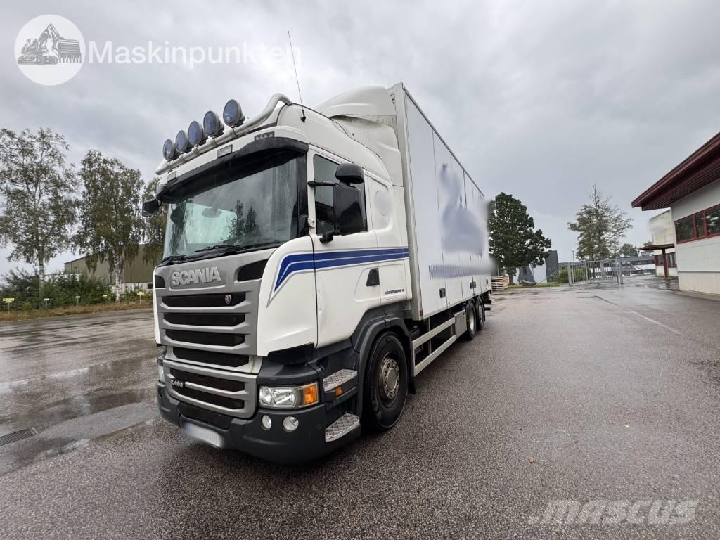 Scania R 490 Sunkvežimiai su dengtu kėbulu