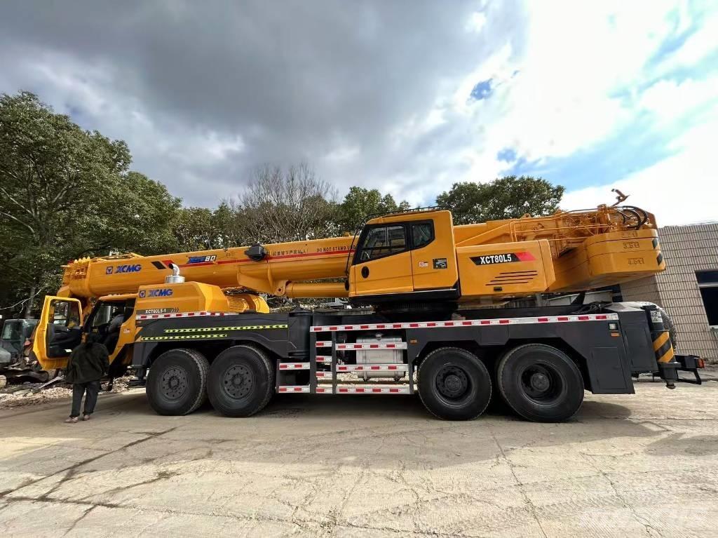 XCMG XCT80L5 Keltuvai, gervės ir medžiagų liftai