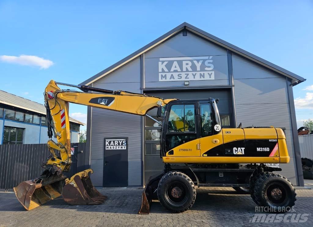 CAT 316D Ratiniai ekskavatoriai