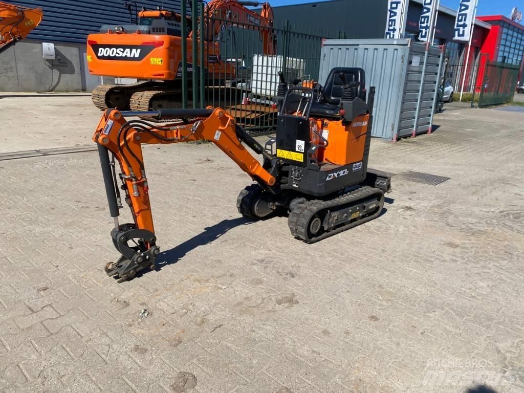 Doosan DX 10 Z Mini ekskavatoriai < 7 t