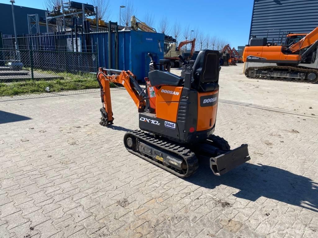 Doosan DX 10 Z Mini ekskavatoriai < 7 t