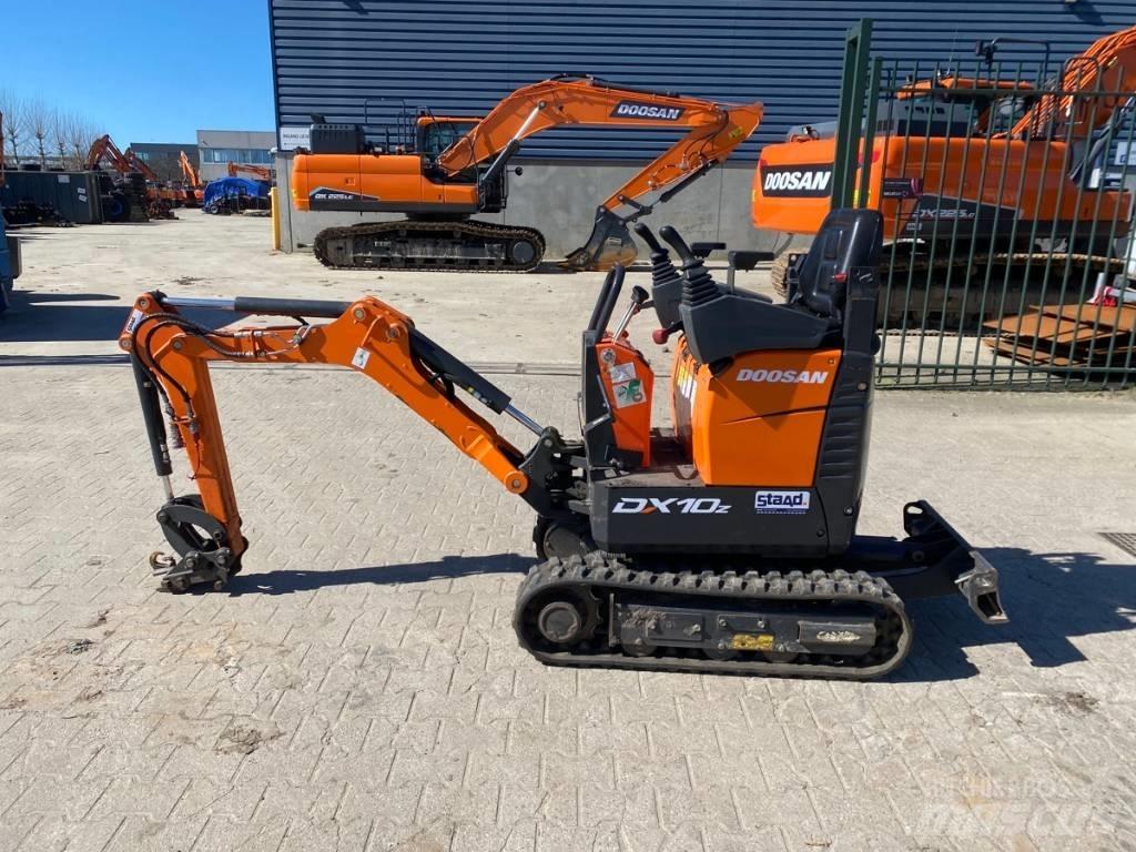 Doosan DX 10 Z Mini ekskavatoriai < 7 t