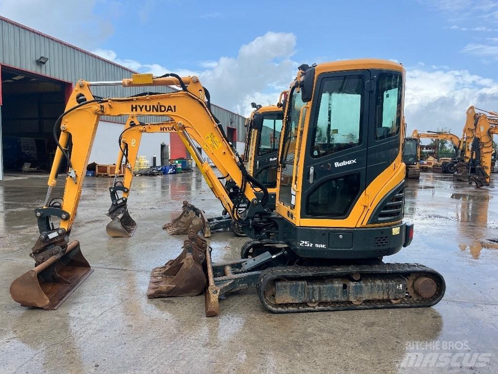 Hyundai R25Z-9 AK Mini ekskavatoriai < 7 t
