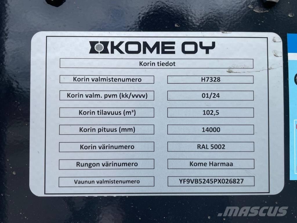 Kome BMPV-5i Priekabos skiedroms vežti