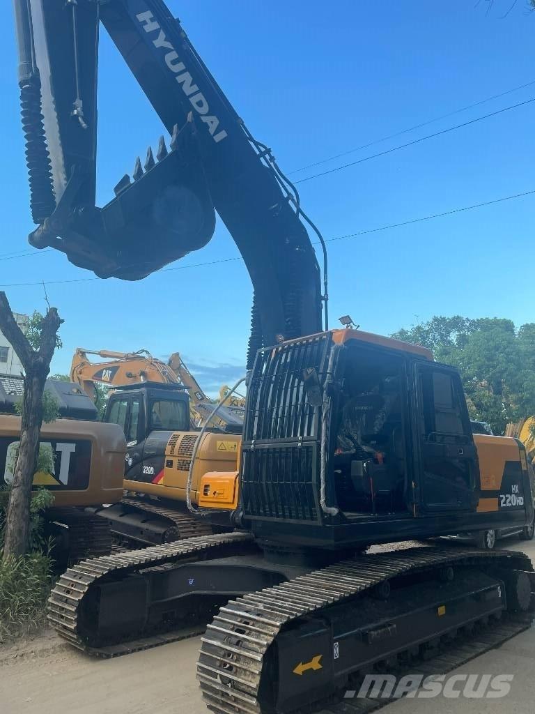 Hyundai 220HX Vikšriniai ekskavatoriai