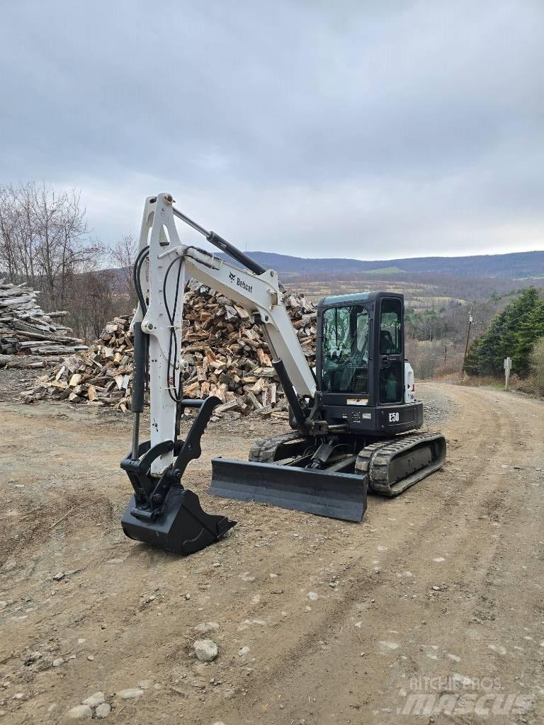 Bobcat E 50 Mini ekskavatoriai < 7 t