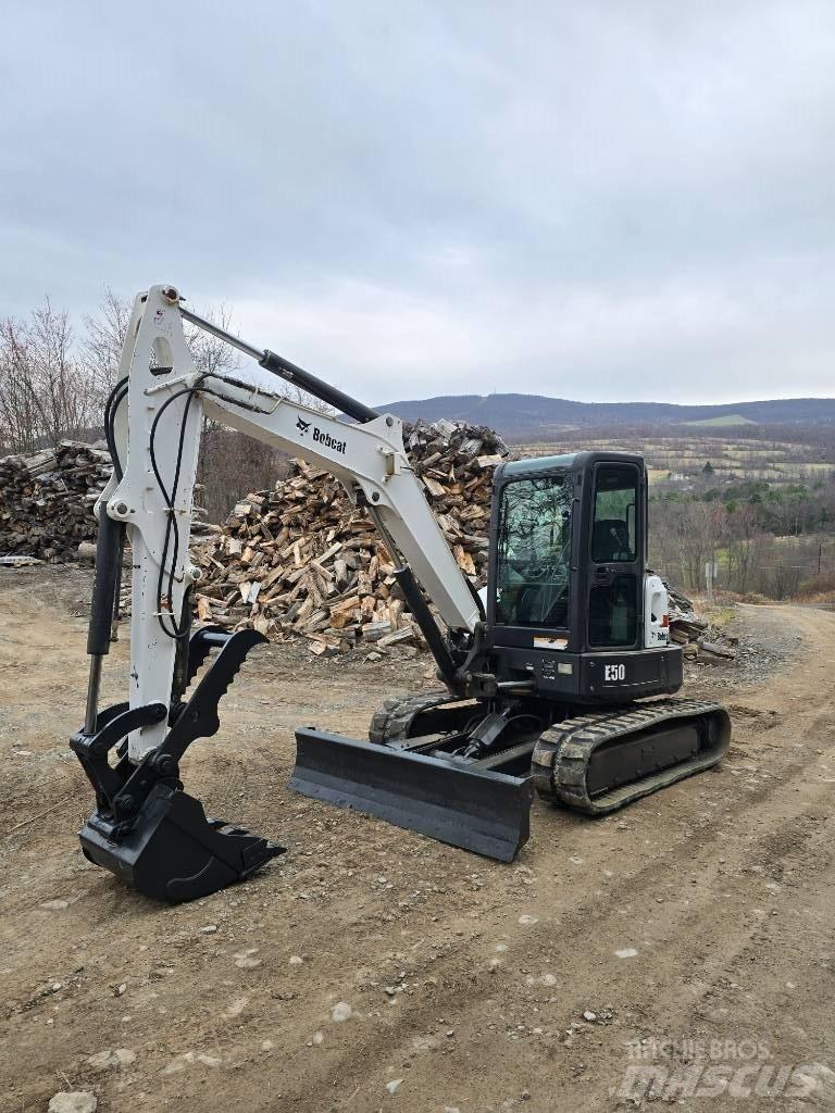 Bobcat E 50 Mini ekskavatoriai < 7 t