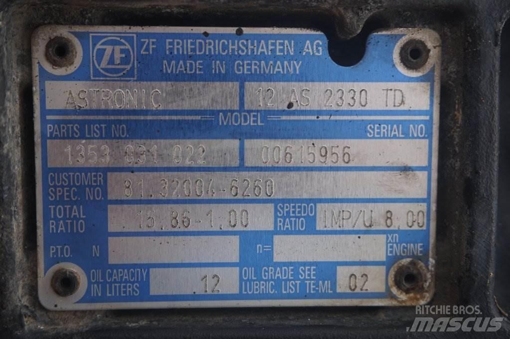 ZF 12AS2330DD TGX Pavarų dėžės