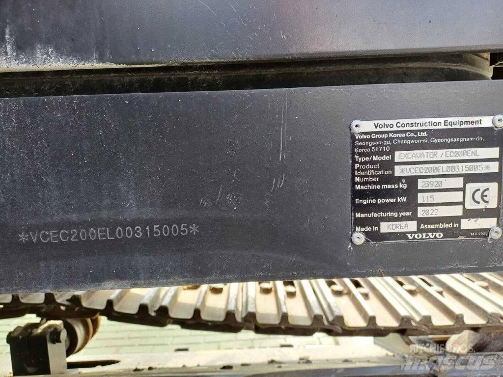 Volvo EC200E NL Vikšriniai ekskavatoriai
