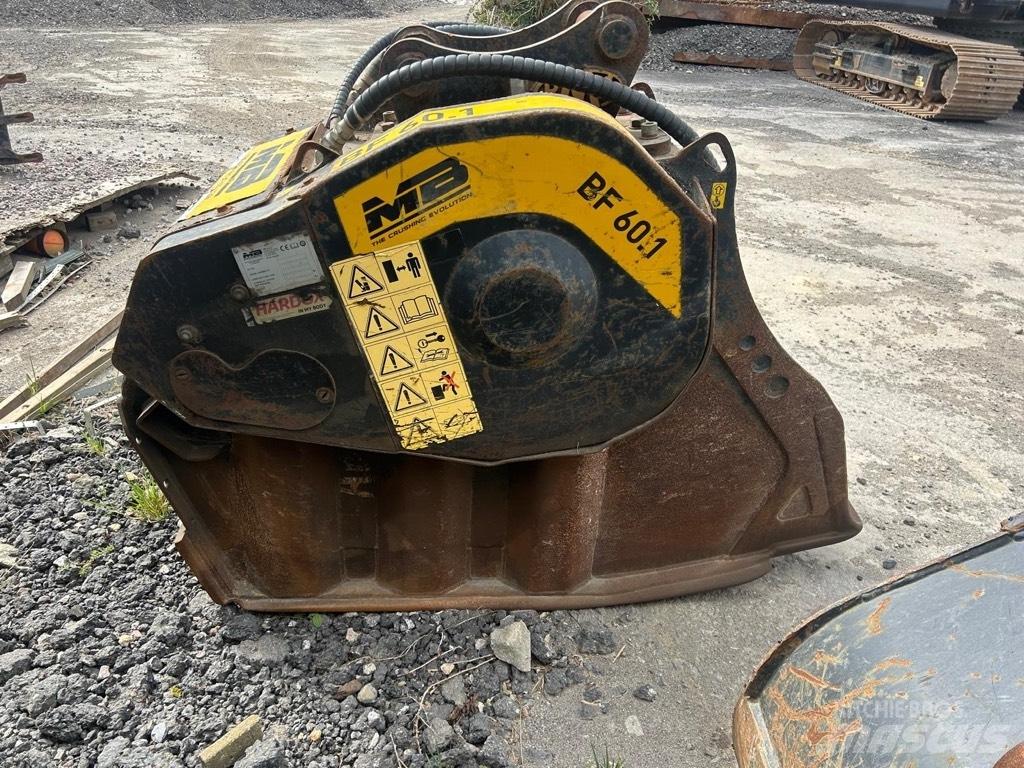 MB Crusher BF 60.1 Smulkinimo kaušai