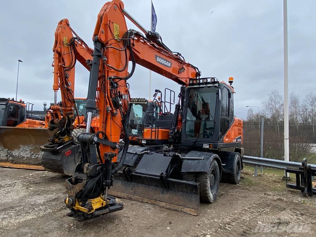 Doosan DX170W-5 Ratiniai ekskavatoriai
