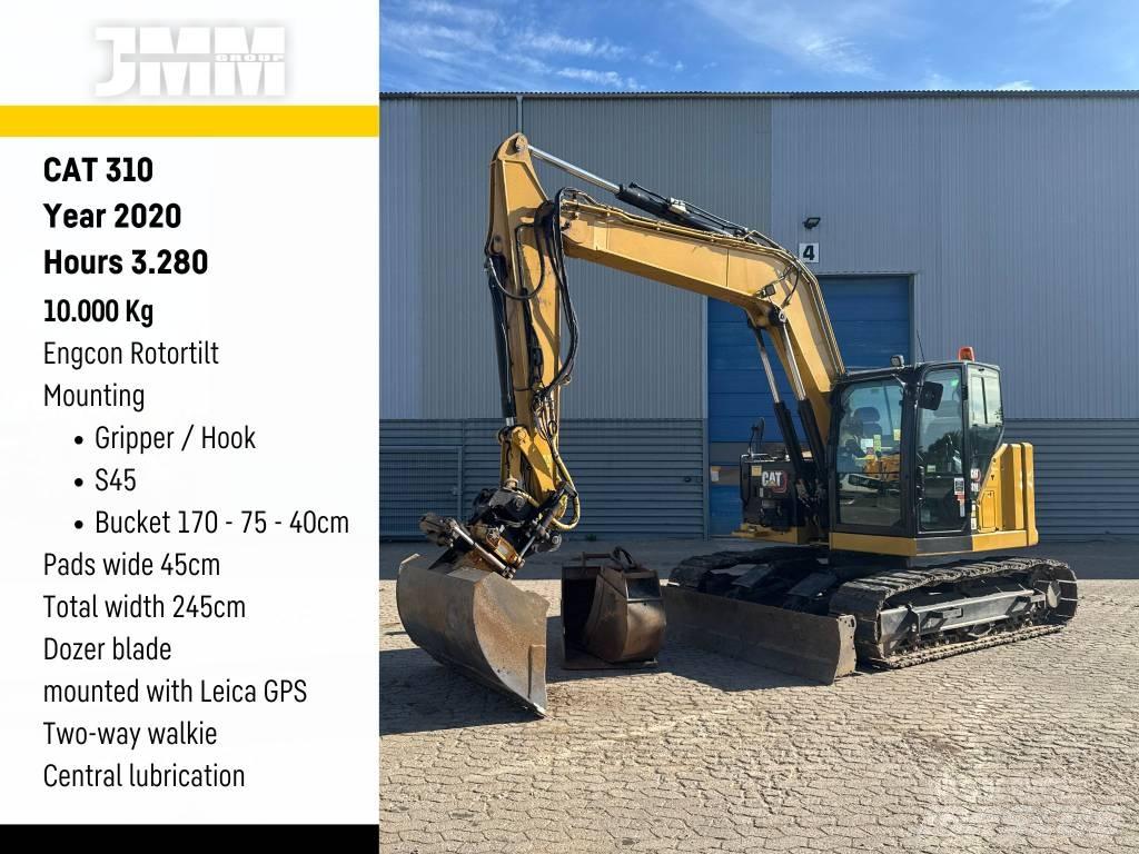 CAT 310 Vikšriniai ekskavatoriai