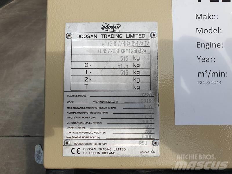 Doosan 7 / 20 Kompresoriai