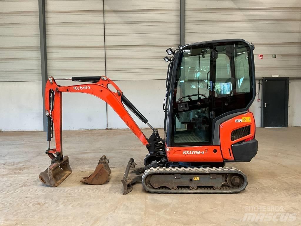Kubota KX 019-4 Mini ekskavatoriai < 7 t