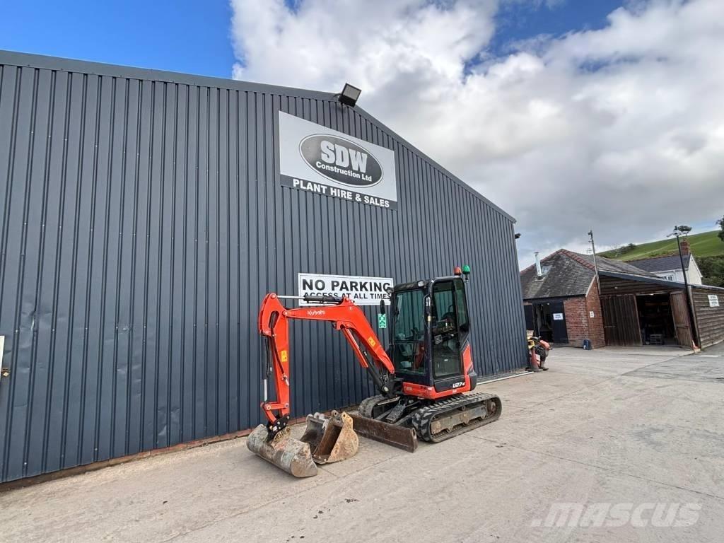 Kubota U 27 Mini ekskavatoriai < 7 t