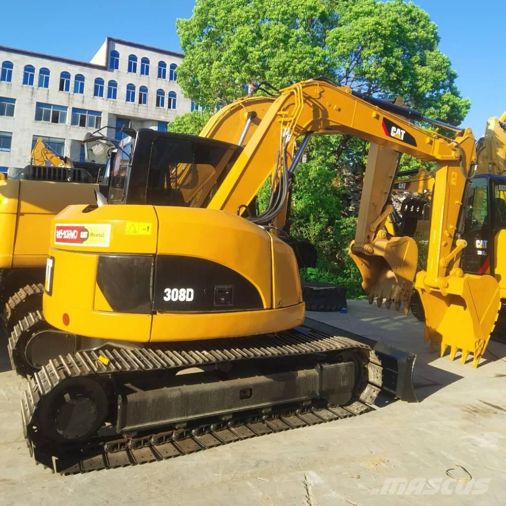 CAT 308 D Vidutinės galios ekskavatoriai 7-12 t