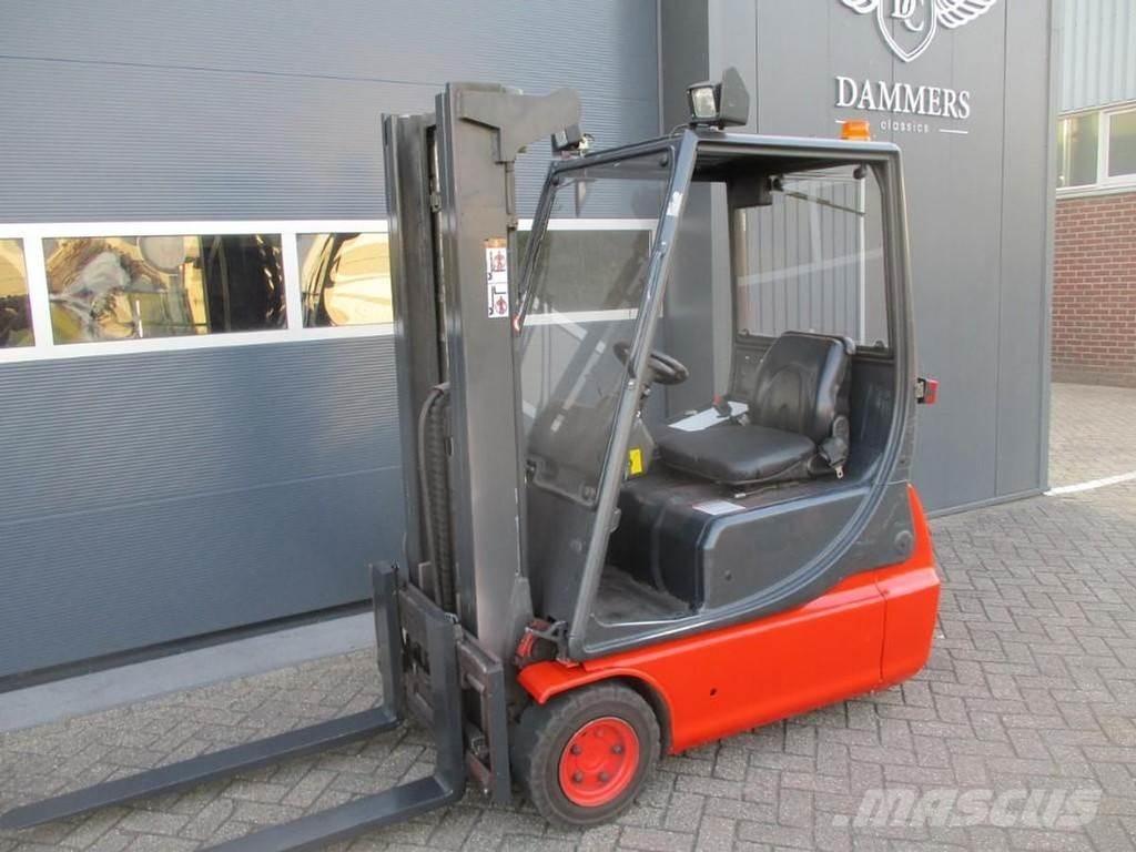 Linde E 16C Elektriniai šakiniai krautuvai