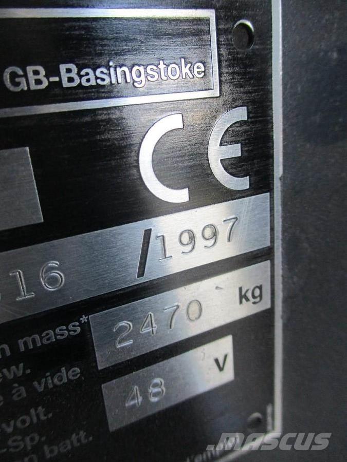 Linde E 16C Elektriniai šakiniai krautuvai