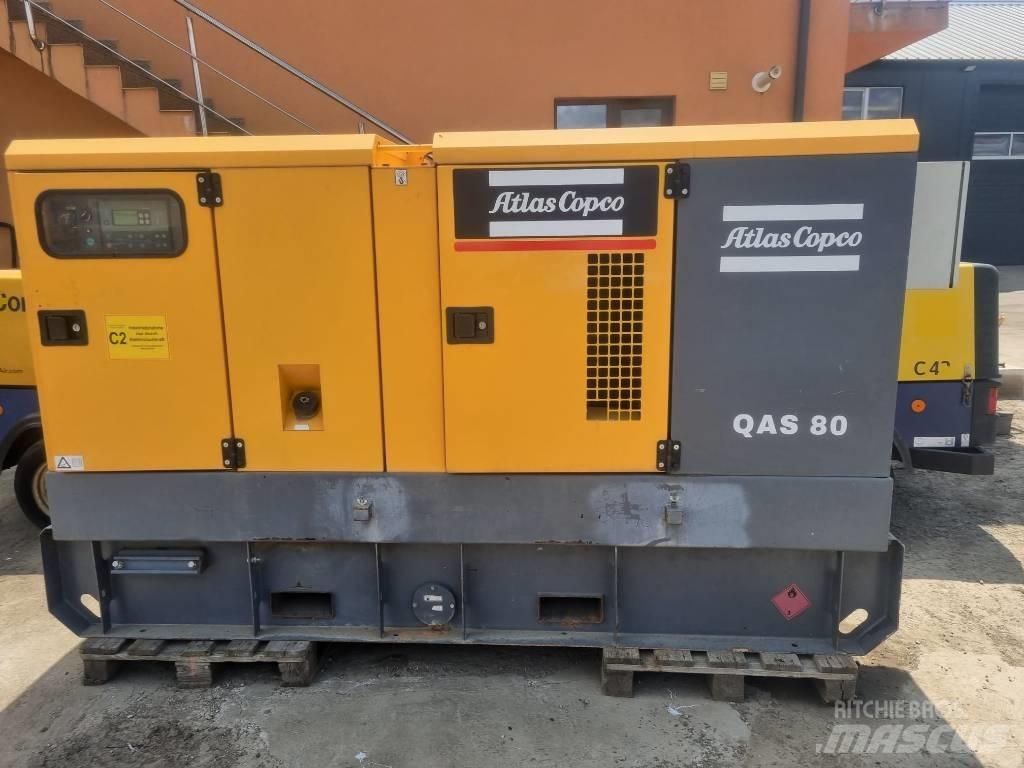 Atlas Copco QAS 80 Dyzeliniai generatoriai