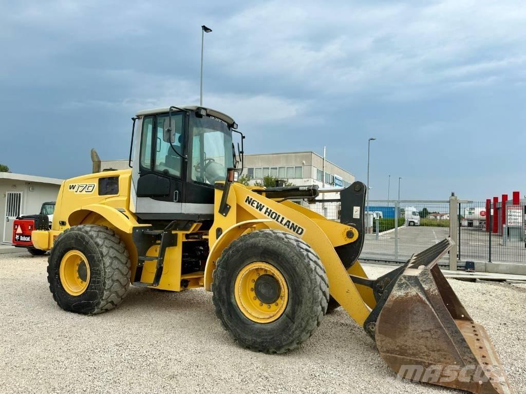 New Holland W 170 Naudoti ratiniai krautuvai