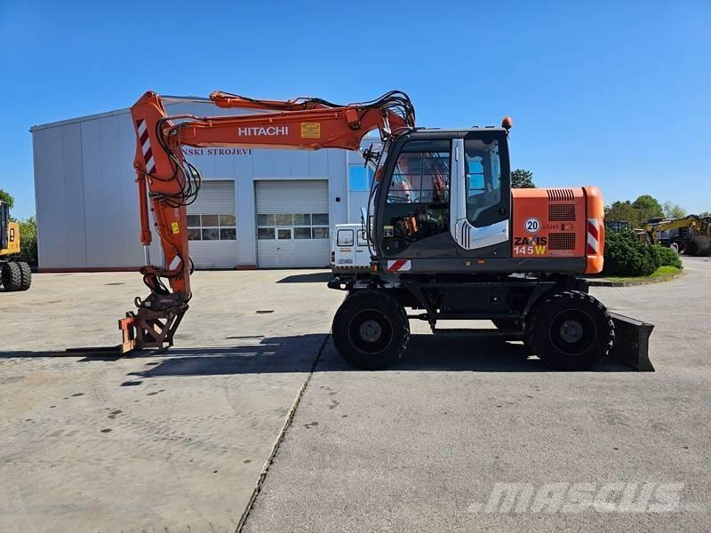 Hitachi ZX 145 W-3 Ratiniai ekskavatoriai