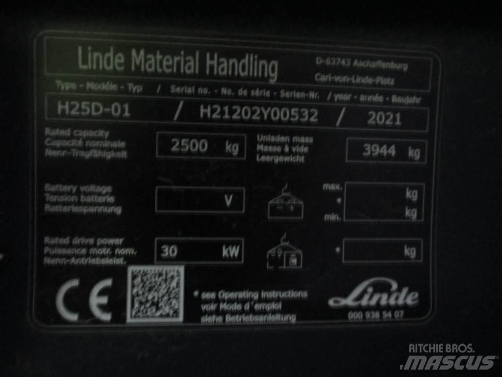 Linde H25D Dyzeliniai krautuvai