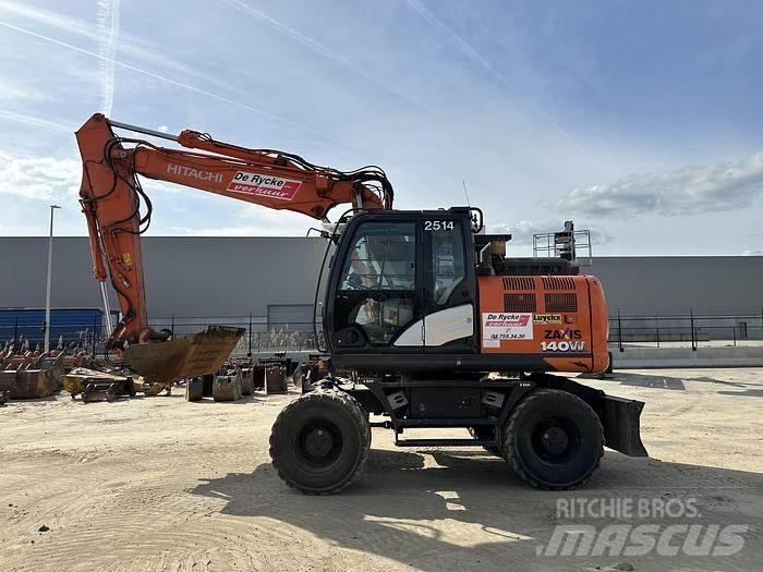 Hitachi ZX140W-6 Ratiniai ekskavatoriai