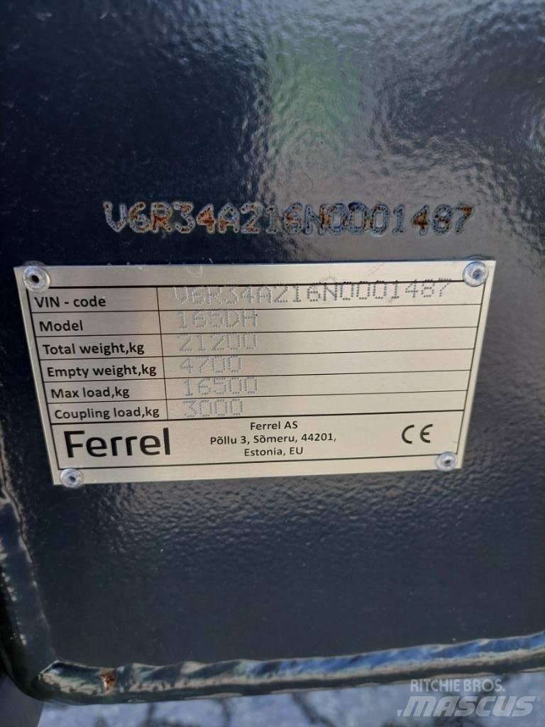 Ferrel 165 DH Savivartės priekabos