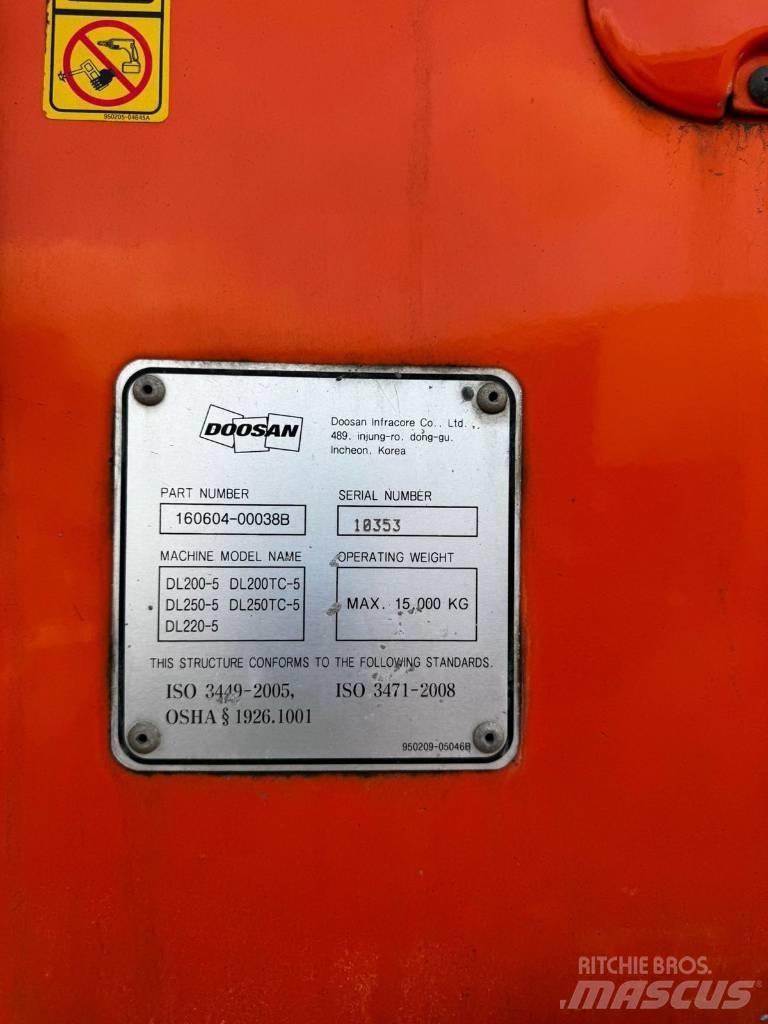 Doosan DL250-5 Naudoti ratiniai krautuvai