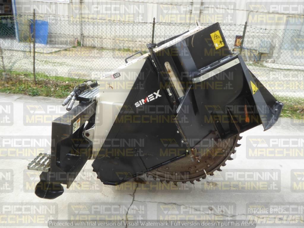 Simex T450S Tranšėjų ekskavatoriai