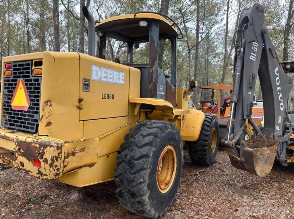 John Deere 544 H Naudoti ratiniai krautuvai