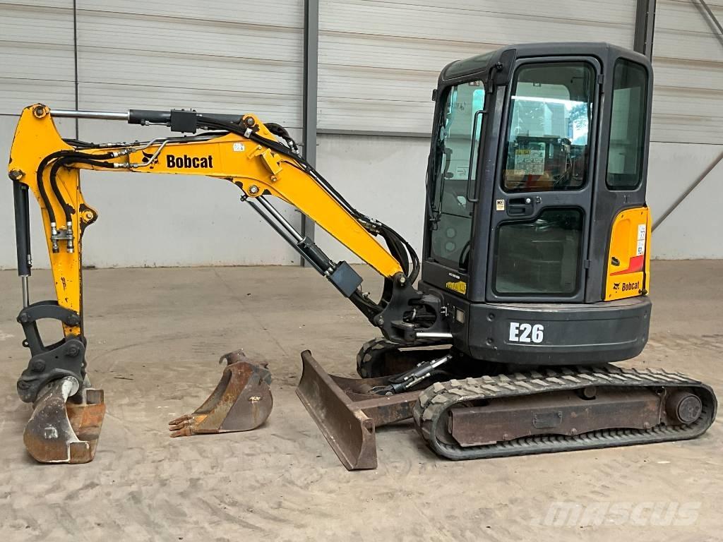 Bobcat E 26 EM Mini ekskavatoriai < 7 t