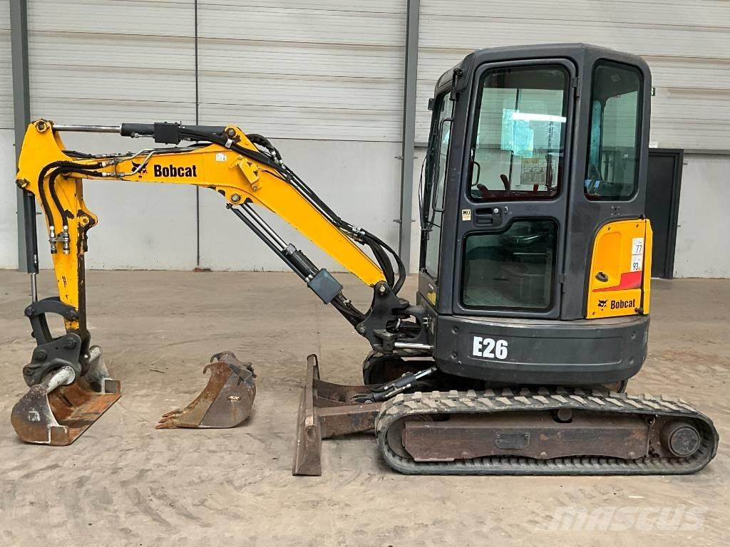 Bobcat E 26 EM Mini ekskavatoriai < 7 t