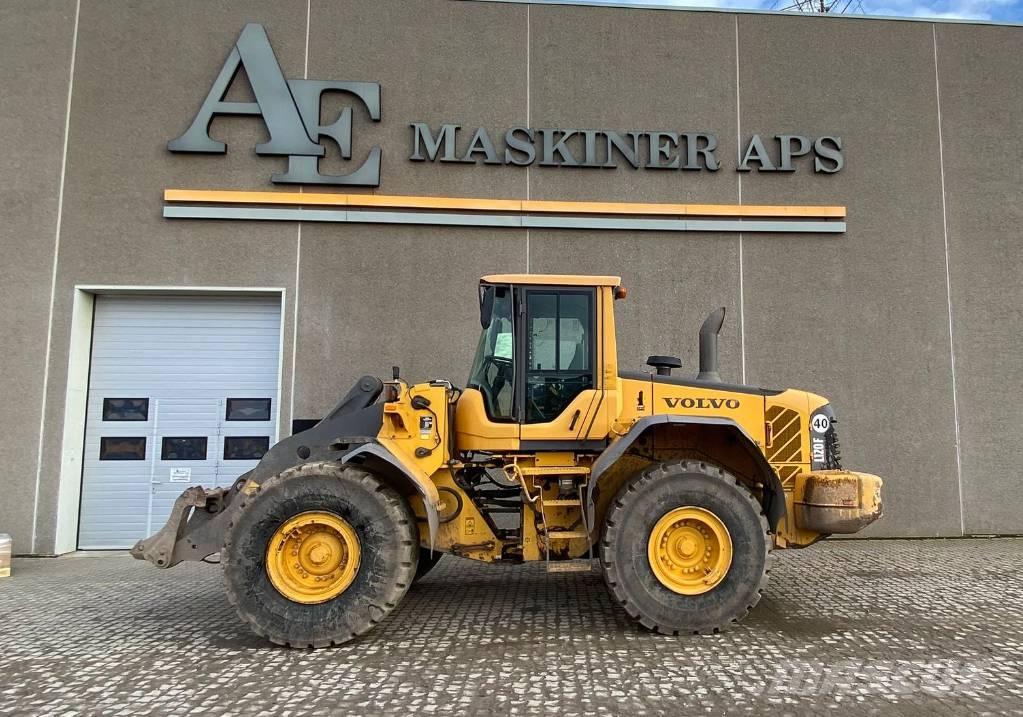 Volvo L 120 F Naudoti ratiniai krautuvai
