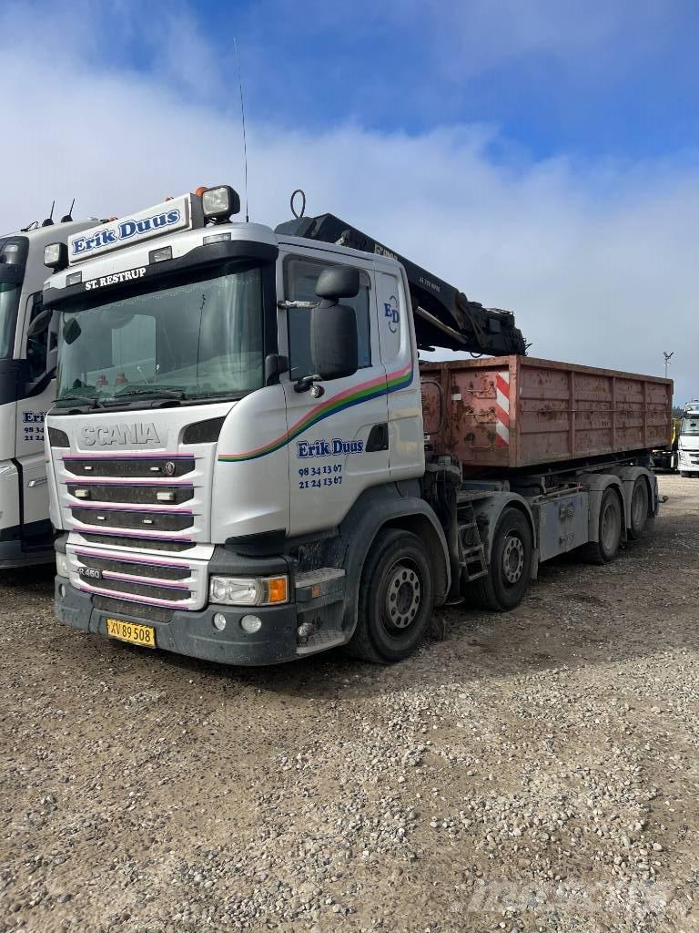 Scania R 450 Automobiliniai kranai