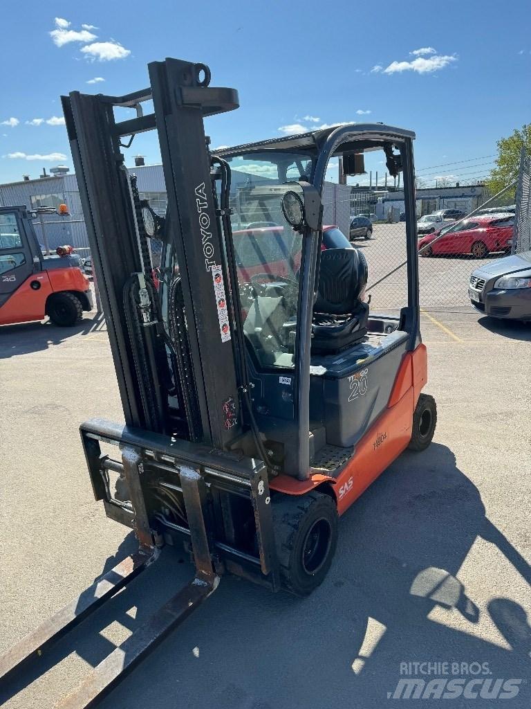 Toyota 8FBM20T Elektriniai šakiniai krautuvai