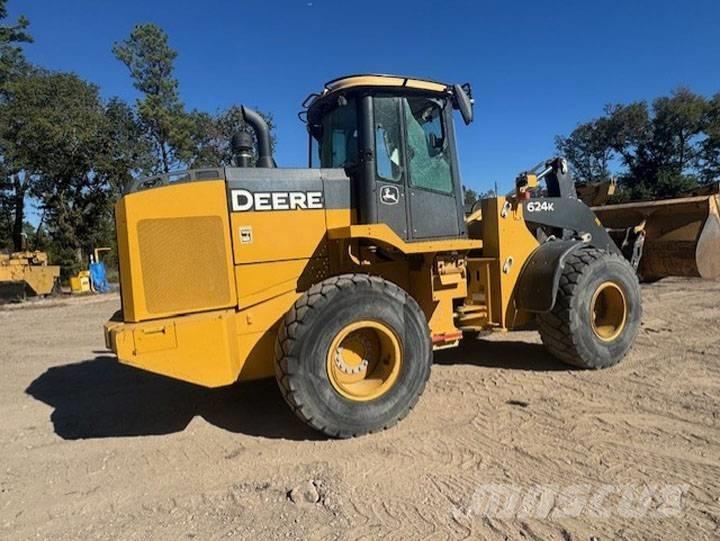 John Deere 624KII Naudoti ratiniai krautuvai