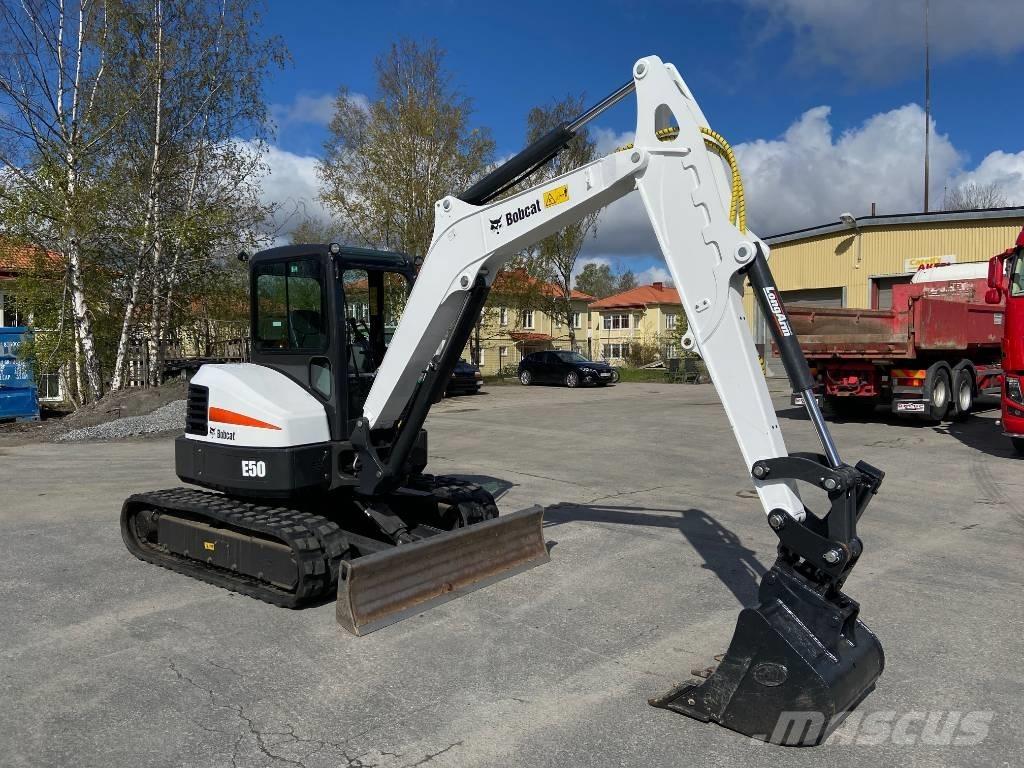Bobcat E 50z Mini ekskavatoriai < 7 t