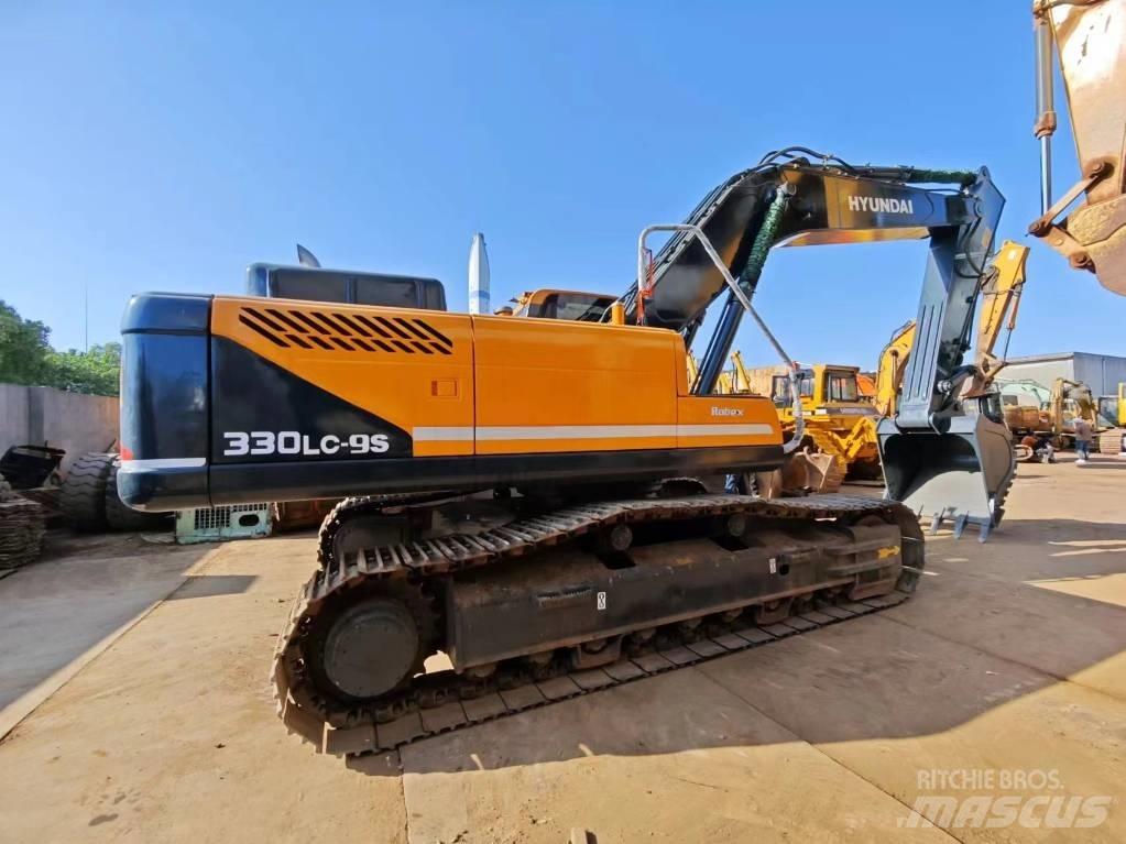 Hyundai 330LC-9S Vikšriniai ekskavatoriai