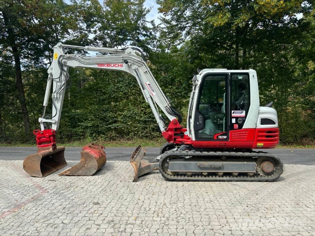 Takeuchi TB 290 Vidutinės galios ekskavatoriai 7-12 t