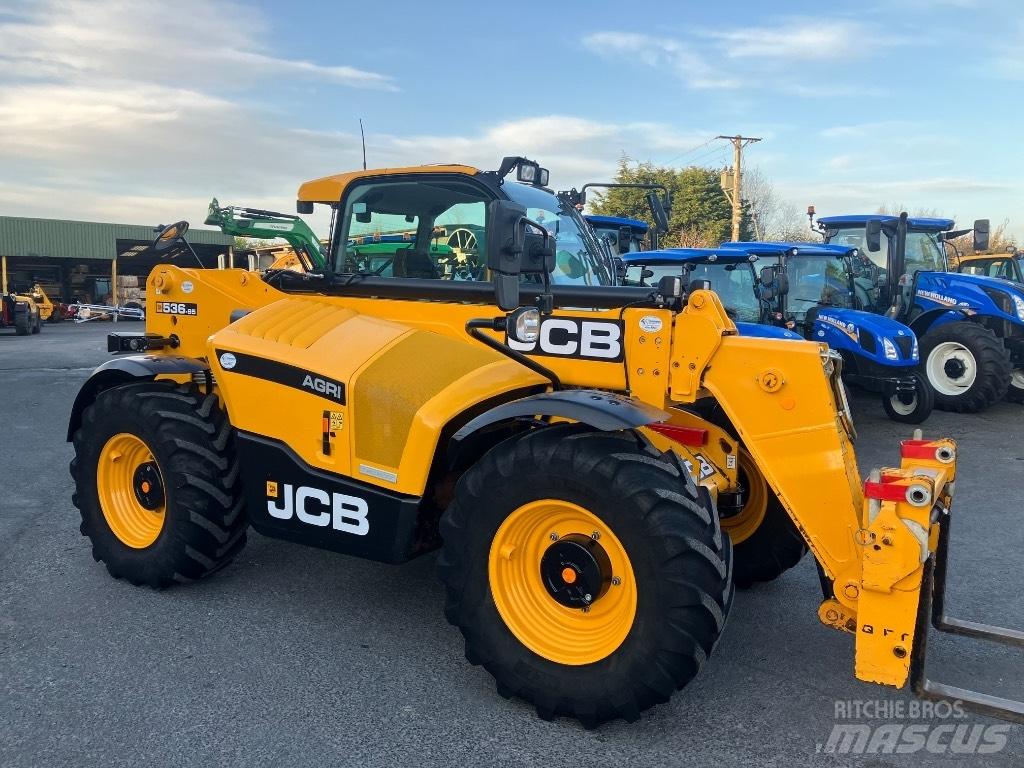 JCB 536-95 Agri Teleskopiniai krautuvai žemės ūkiui
