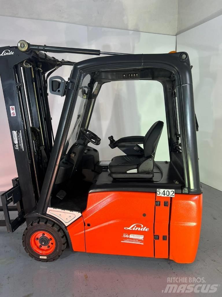 Linde E16 Elektriniai šakiniai krautuvai