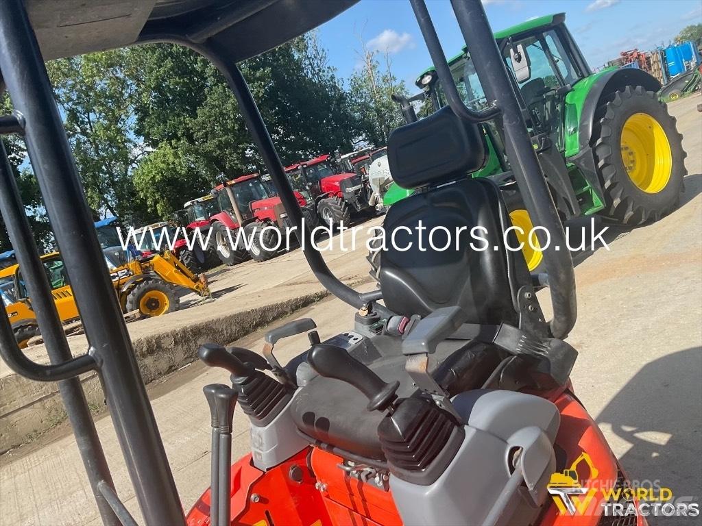Kubota U 17-3 Mini ekskavatoriai < 7 t