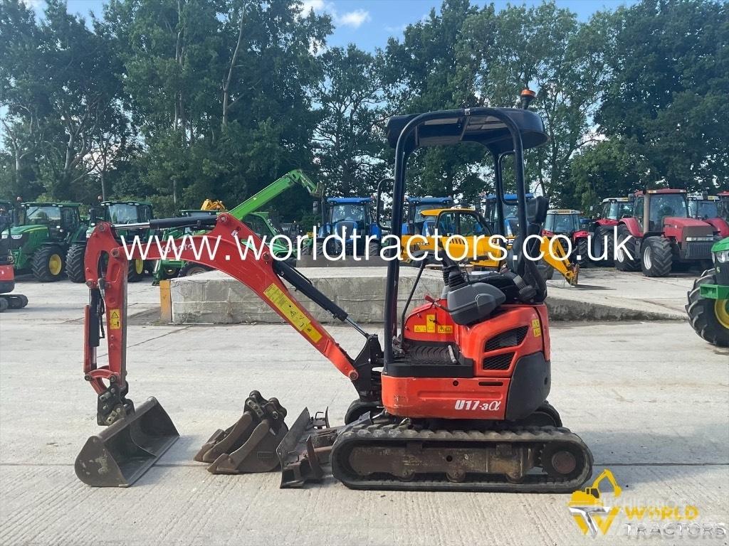Kubota U 17-3 Mini ekskavatoriai < 7 t