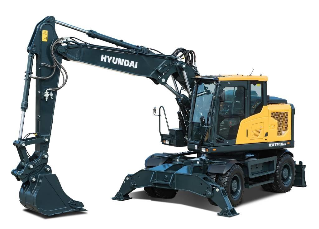 Hyundai HW 170 ACR Ratiniai ekskavatoriai