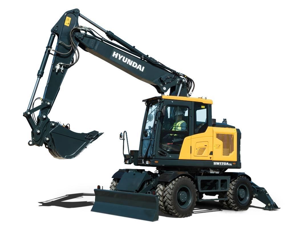 Hyundai HW 170 ACR Ratiniai ekskavatoriai
