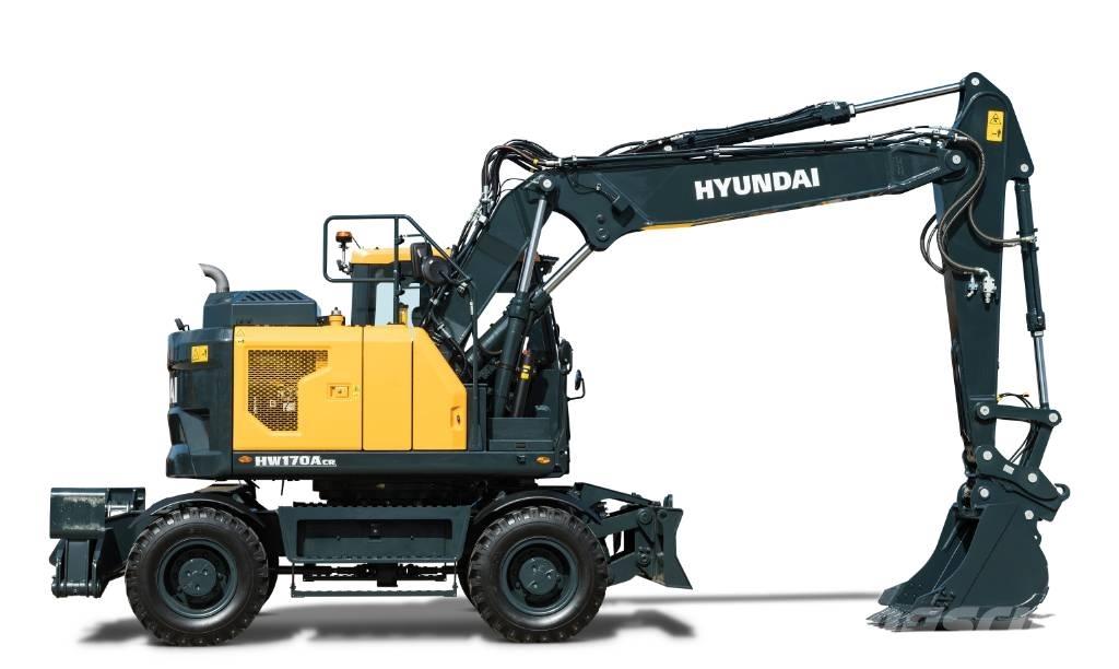 Hyundai HW 170 ACR Ratiniai ekskavatoriai
