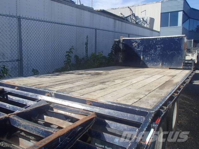 P.J. TRAILERS FD212 Platformos / Pakrovimas iš šono